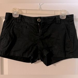 Express shorts black size 00